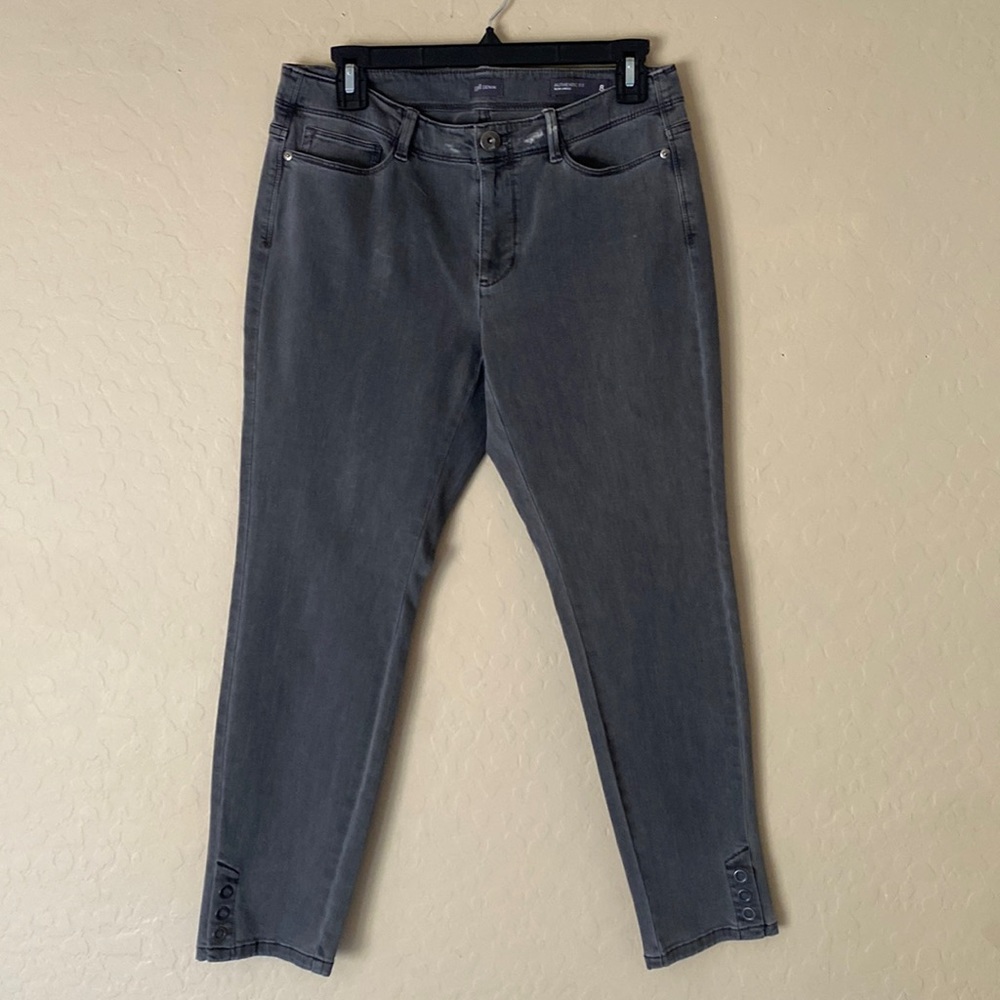 J Jill Denim, size 8 petite, authentic fit, slim ankle